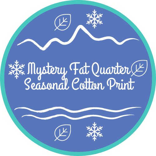 Mystery Fat Quarter: Seasonal Cotton Print