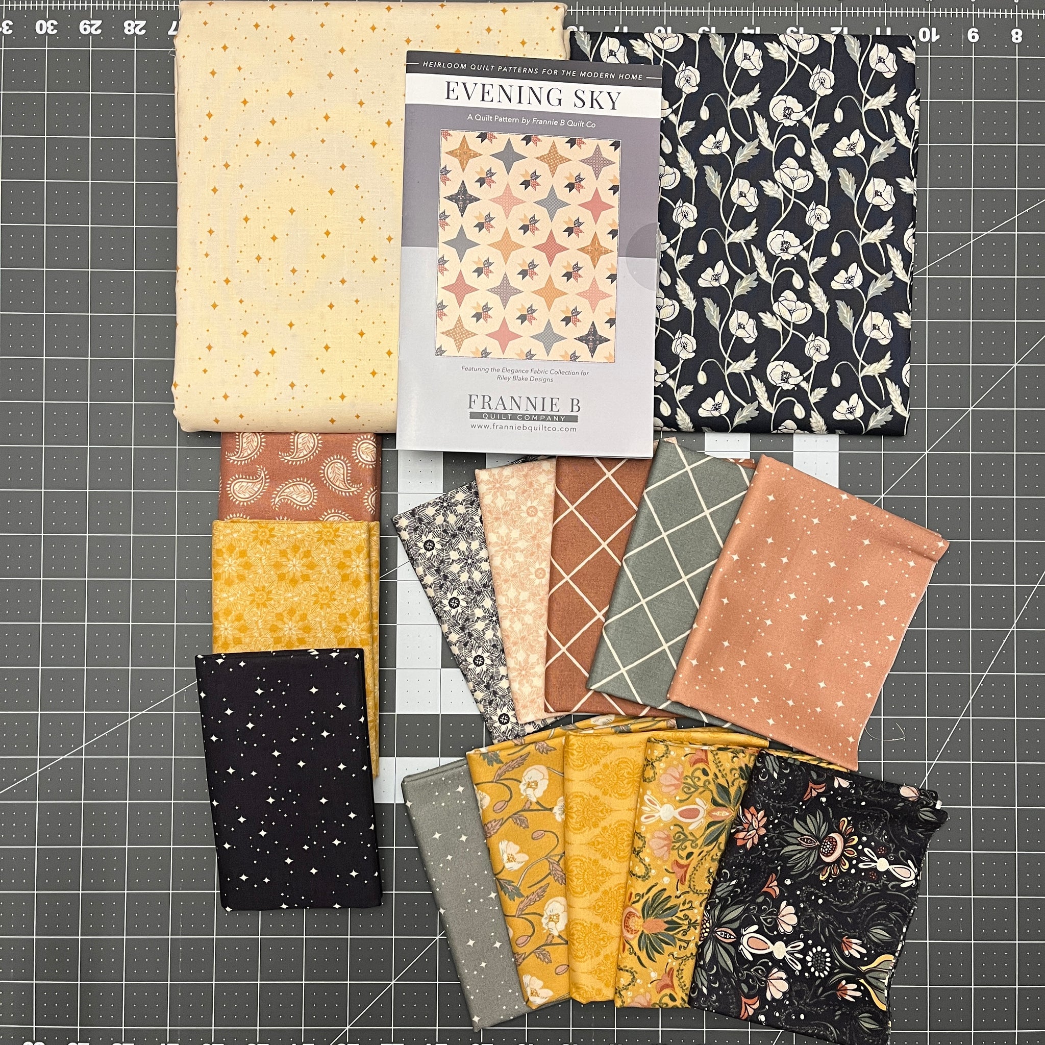 Elegance Fat Quarter Bundle by Corinne Wells for Riley Blake 2024 Designs - FQ-12220-22 - 22 pieces